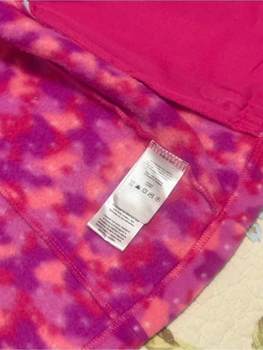 Columbia Pink Fullzip Fleece Jacket - Girls Size X-Large